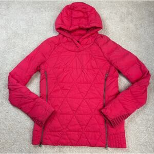 Lululemon Fluffed Up Pullover Puffer Jacket Boom Juice Pink Size 6